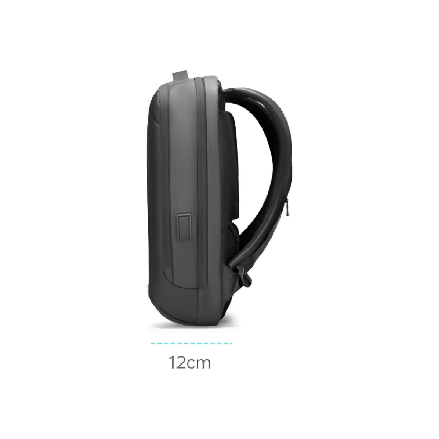 CarryQuest® Slanke laptoprugzak - USB oplaadpoort - Donkergrijs