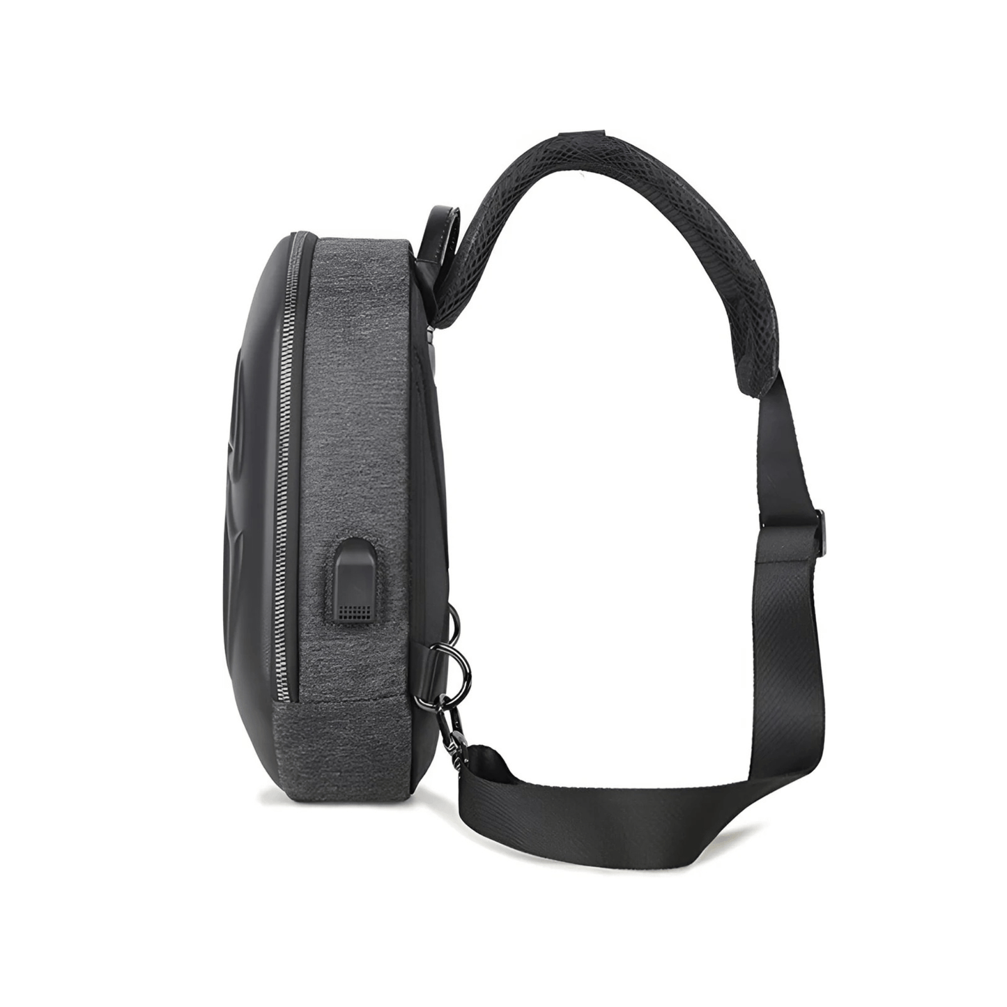 CarryQuest® - Sling Pack Crossbody Rugzak - + USB Oplaadoptie - Blauw