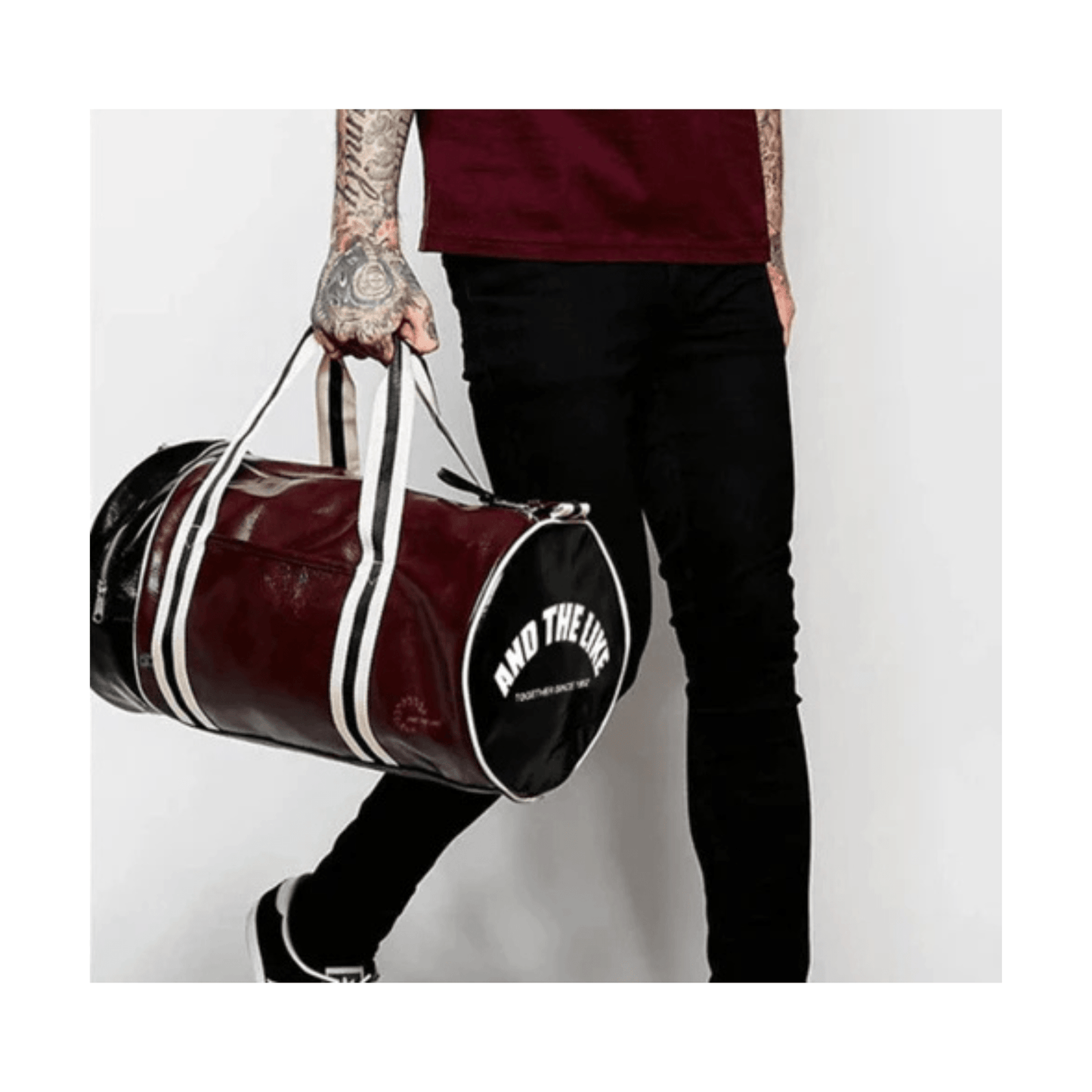 CarryQuest® - Sporttas - Fitness - Gym - Training - Schoenen - Waterdicht - Zwart