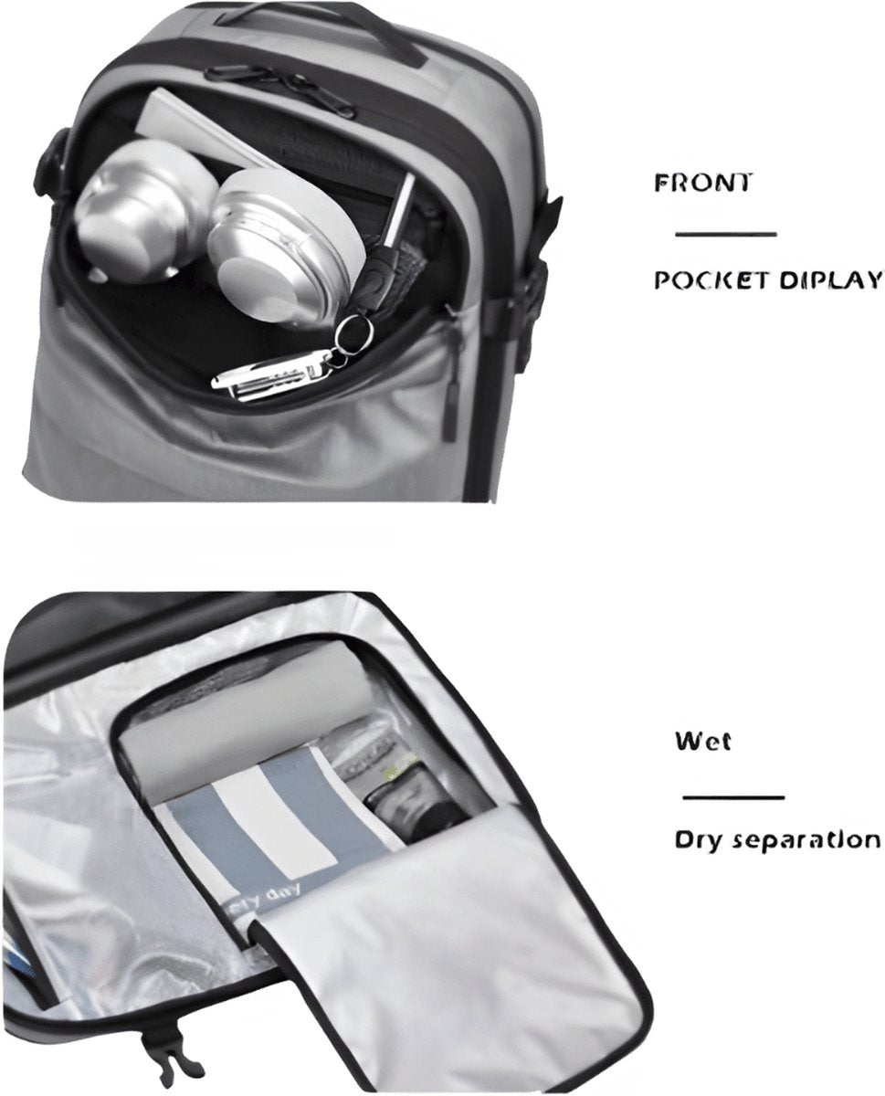 CarryQuest® - Vacuum Rugzak Pro1 - Zwart