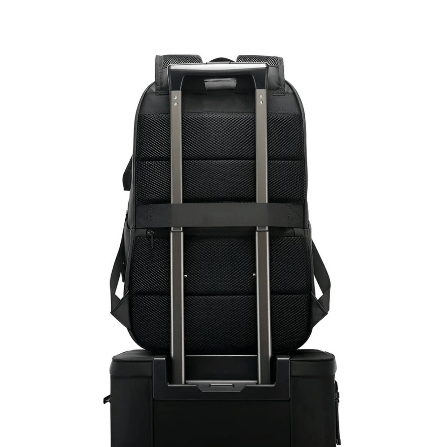 CarryQuest® - Waterdichte Reistas Rugzak - 16" Laptop - 20 - 35L Capaciteit - Oxford Stof - Laptoprugzak - Zwart