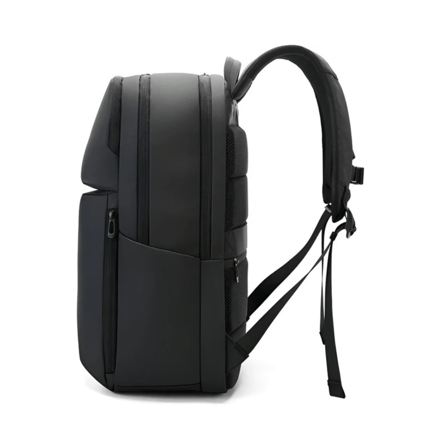 CarryQuest® - Waterdichte Reistas Rugzak - 16" Laptop - 20 - 35L Capaciteit - Oxford Stof - Laptoprugzak - Zwart