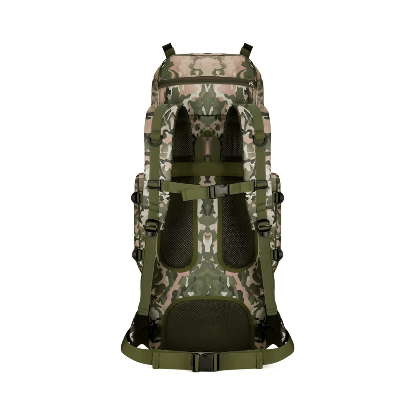 CarryQuest® - Waterdichte - Wandelen - Camping - Rugzak - Heren - 90 Liter - Groen