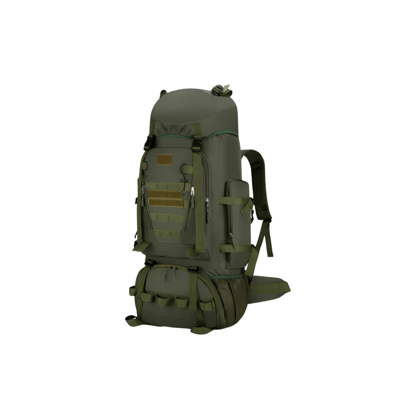 CarryQuest® - Waterdichte - Wandelen - Camping - Rugzak - Heren - 90 Liter - Groen