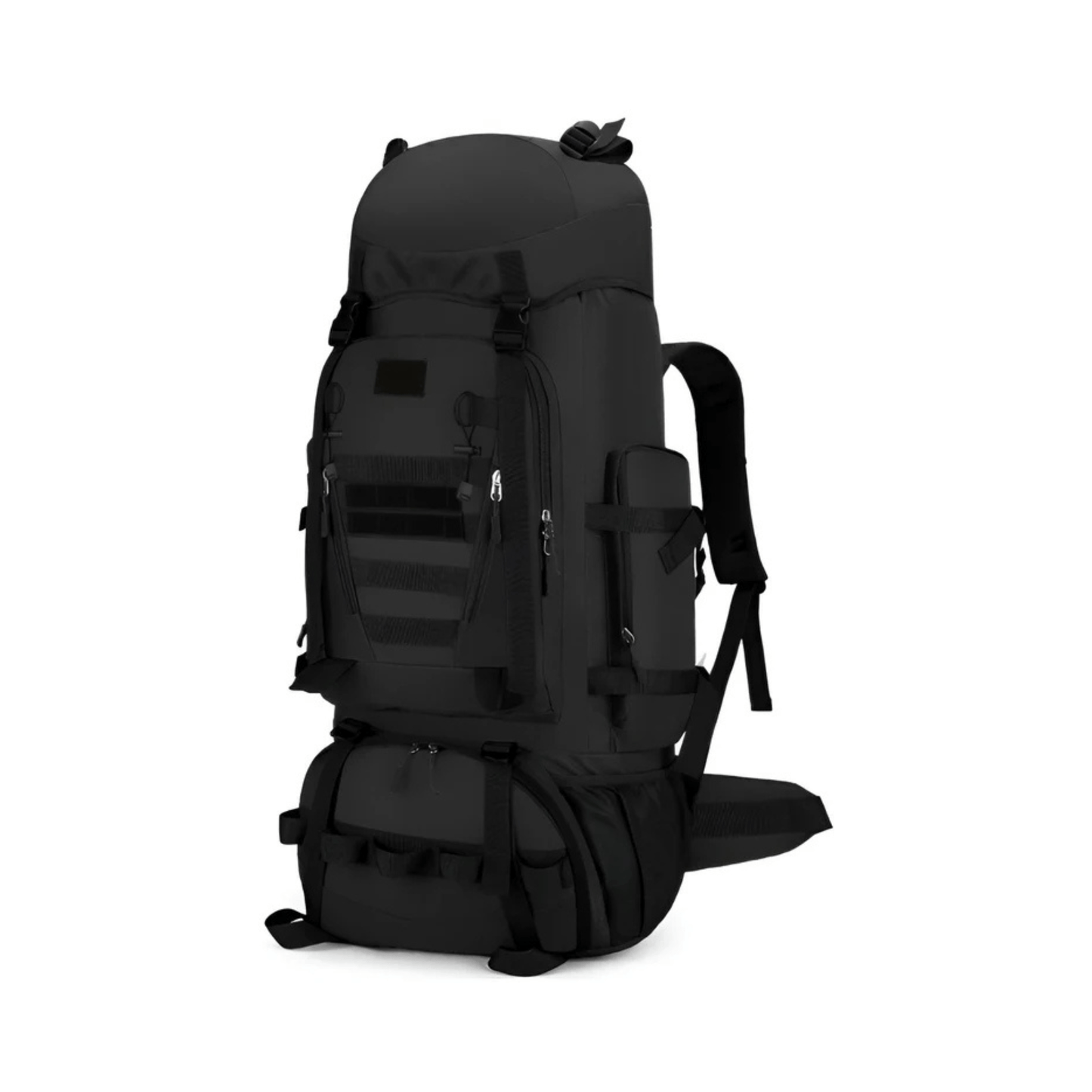 CarryQuest® - Waterdichte - Wandelen - Camping - Rugzak - Heren - 90 Liter - Zwart