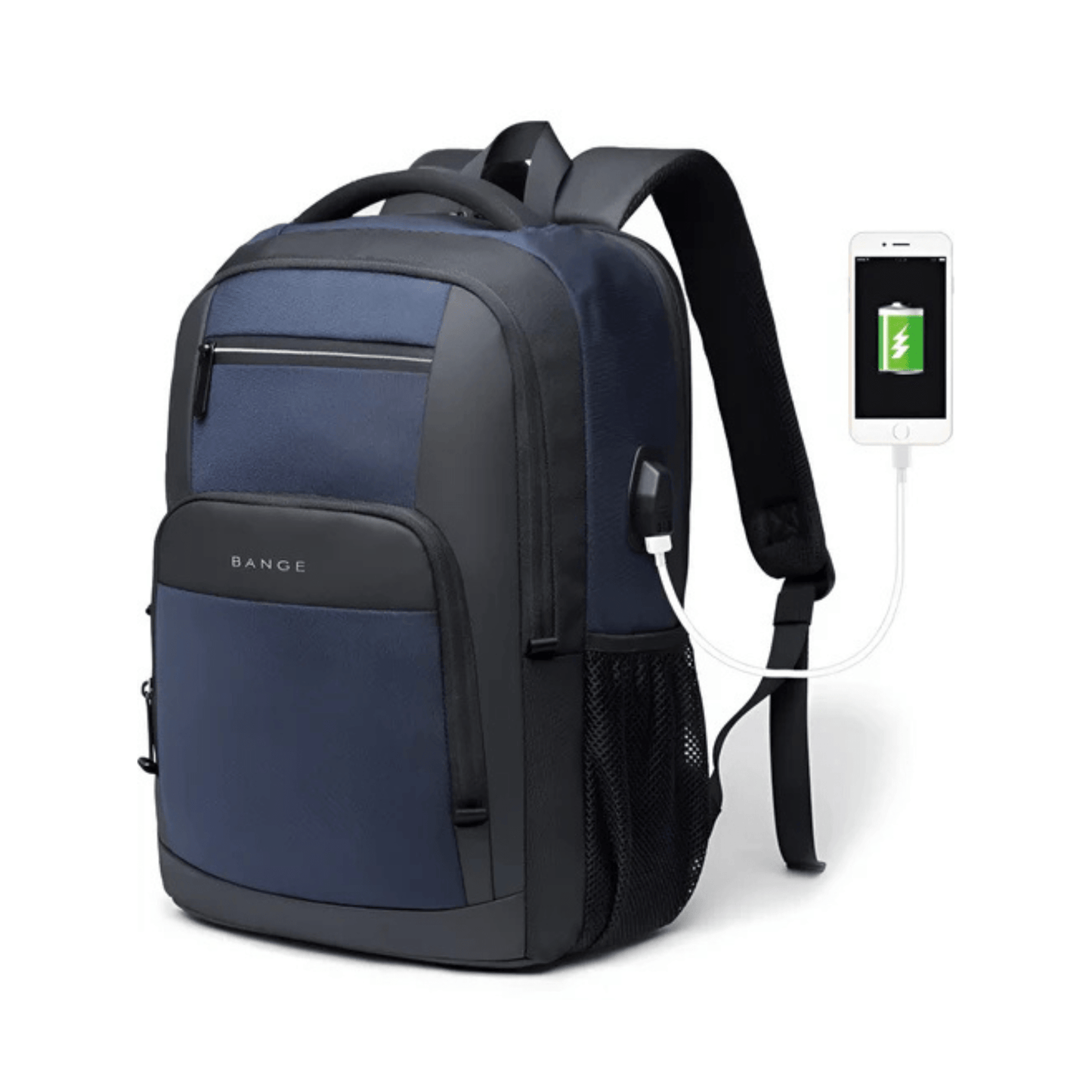 CarryQuest® - Waterdichte Zakelijke Rugzak - 20 - 35L - Laptop Rugzak - Blauw