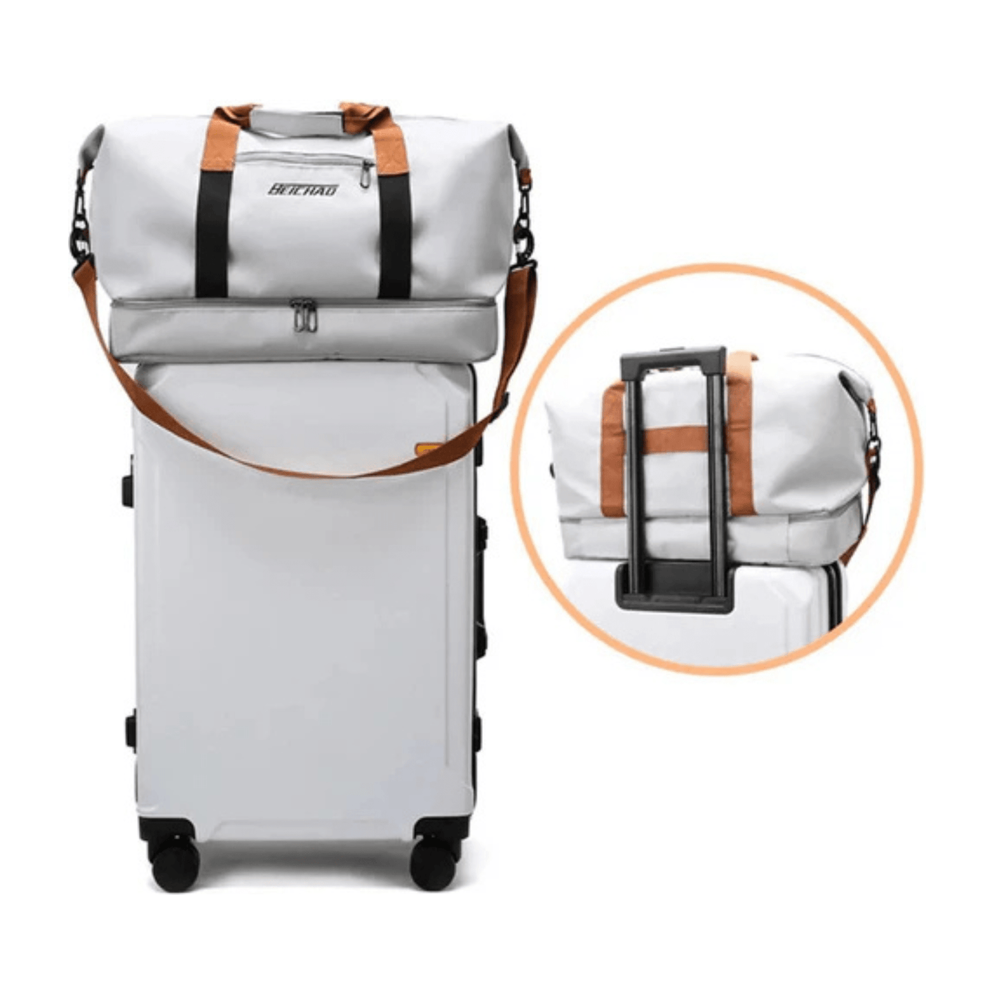 CarryQuest® - Weekendtas - Reistas - Waterdicht - Weekendtrips - Reizen - Vrouwen - Zwart
