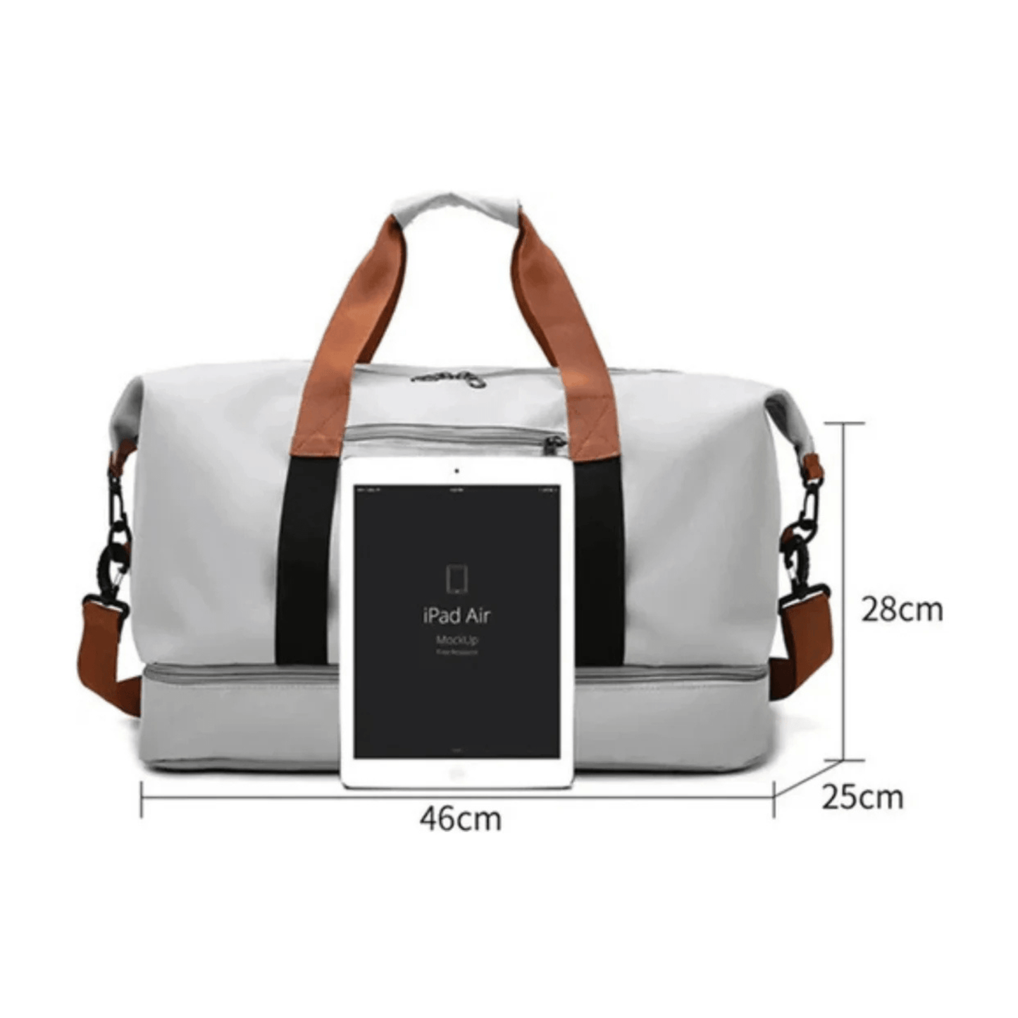 CarryQuest® - Weekendtas - Reistas - Waterdicht - Weekendtrips - Reizen - Vrouwen - Zwart
