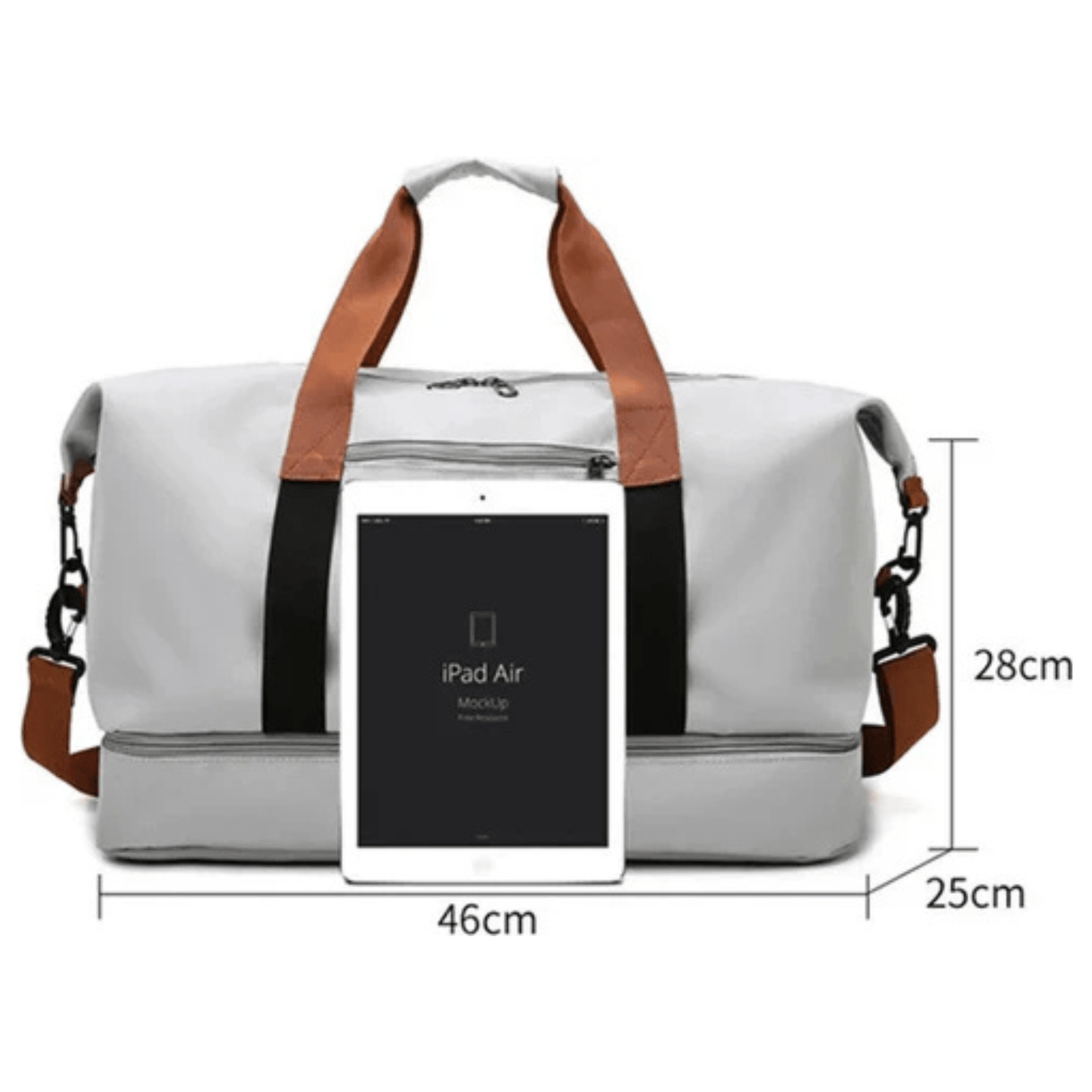 CarryQuest® - Weekendtas - Reistas - Waterdicht - Weekendtrips - Reizen - Vrouwen - ZwartCarryQuestsimple