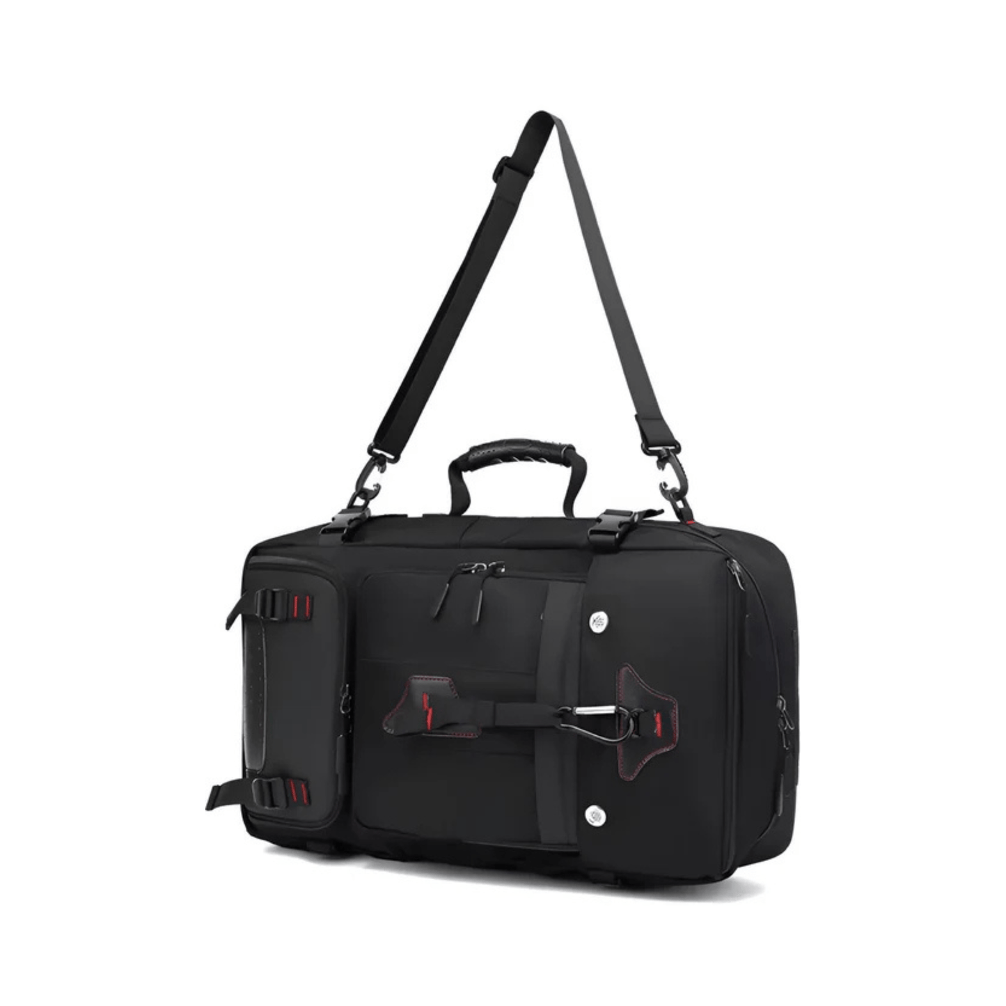 CarryQuest® - Zakelijke Rugzak 17.3 Inch - Waterafstotend, USB Oplaadpoort - Oxford Materiaal - Zwart
