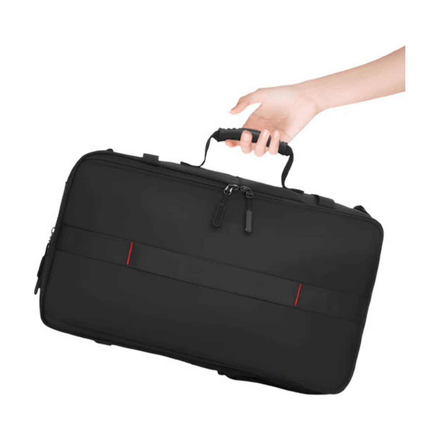 CarryQuest® - Zakelijke Rugzak 17.3 Inch - Waterafstotend, USB Oplaadpoort - Oxford Materiaal - Zwart