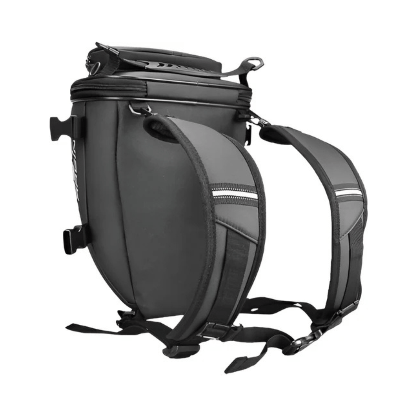 WoYoW® - Motorfiets Staart Tanktas - 10L Capaciteit - 1KG - Gelaagd + Koffer - Rood