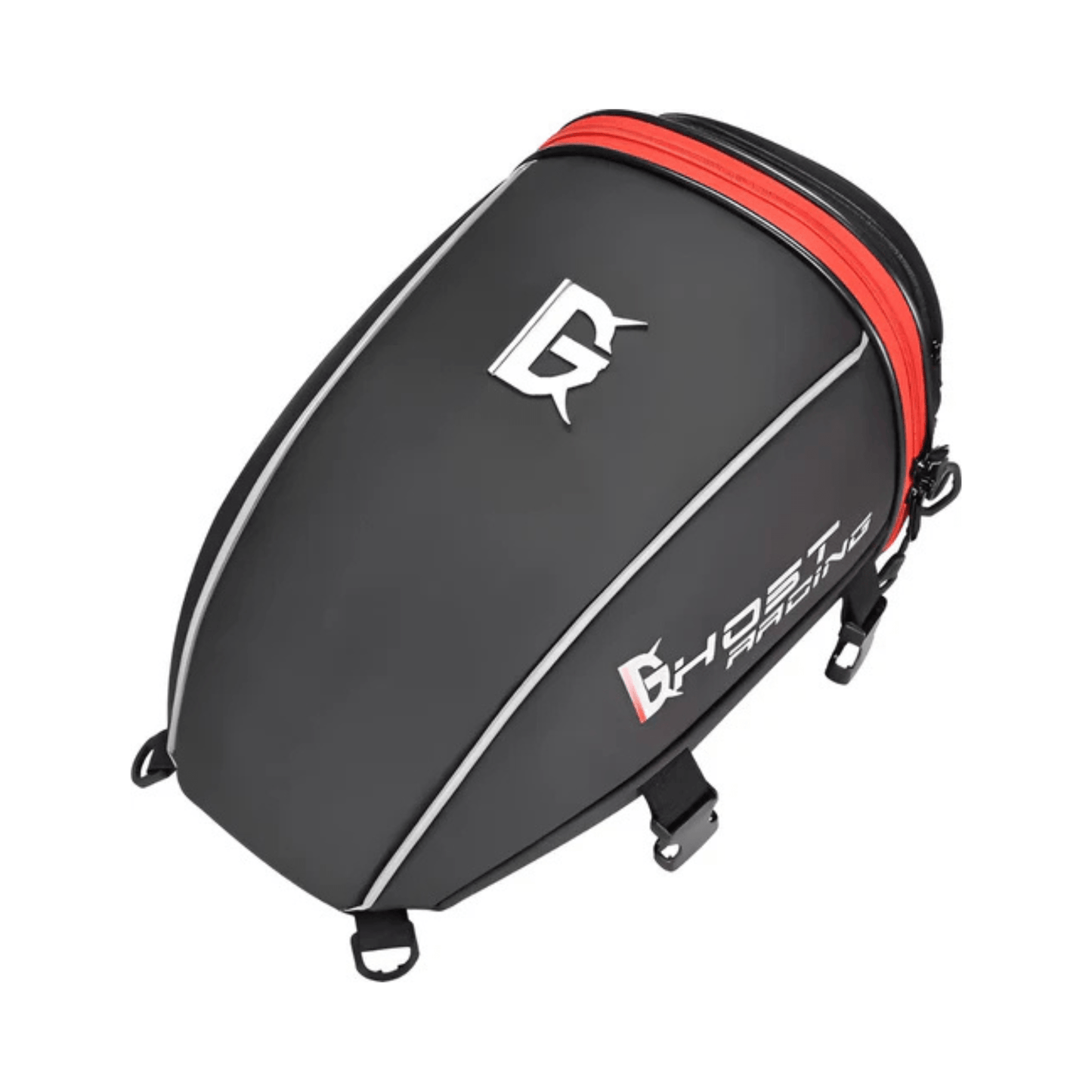 WoYoW® - Motorfiets Staart Tanktas - 10L Capaciteit - 1KG - Gelaagd + Koffer - Rood