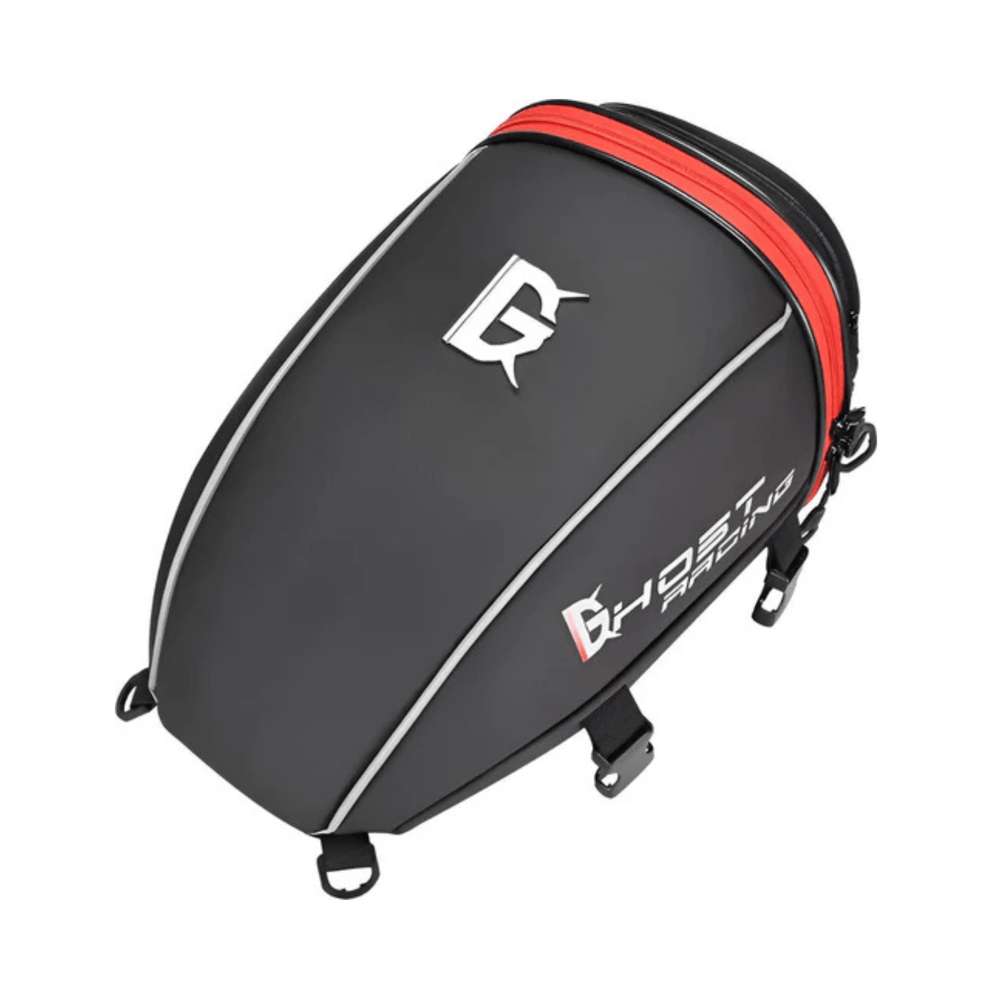 WoYoW® - Motorfiets Staart Tanktas - 10L Capaciteit - 1KG - Gelaagd + Koffer - Zwart