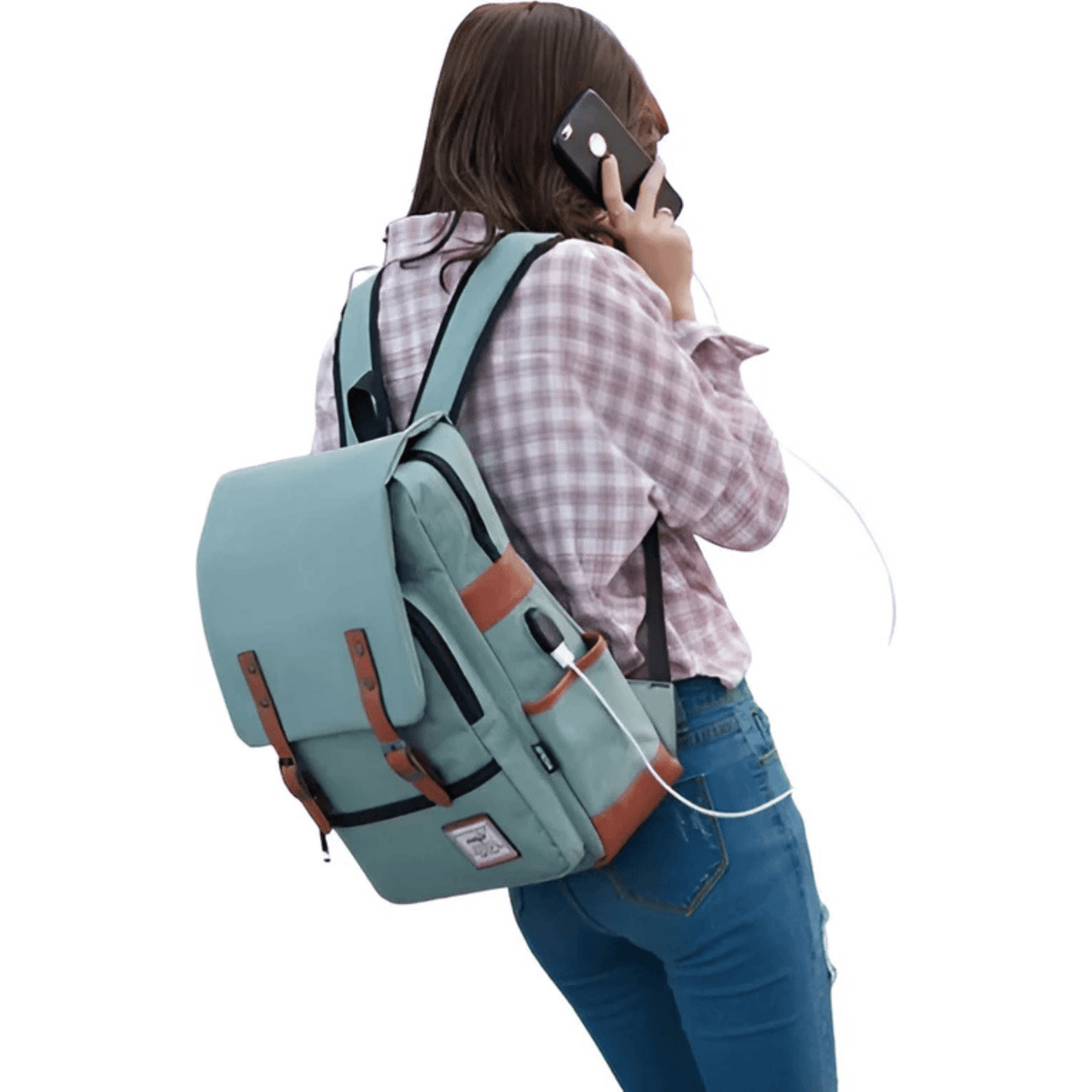 CarryQuest® - 16 Inch Laptop Rugzak - Schooltassen - 20 - 35 Liter - Unisex - Rood