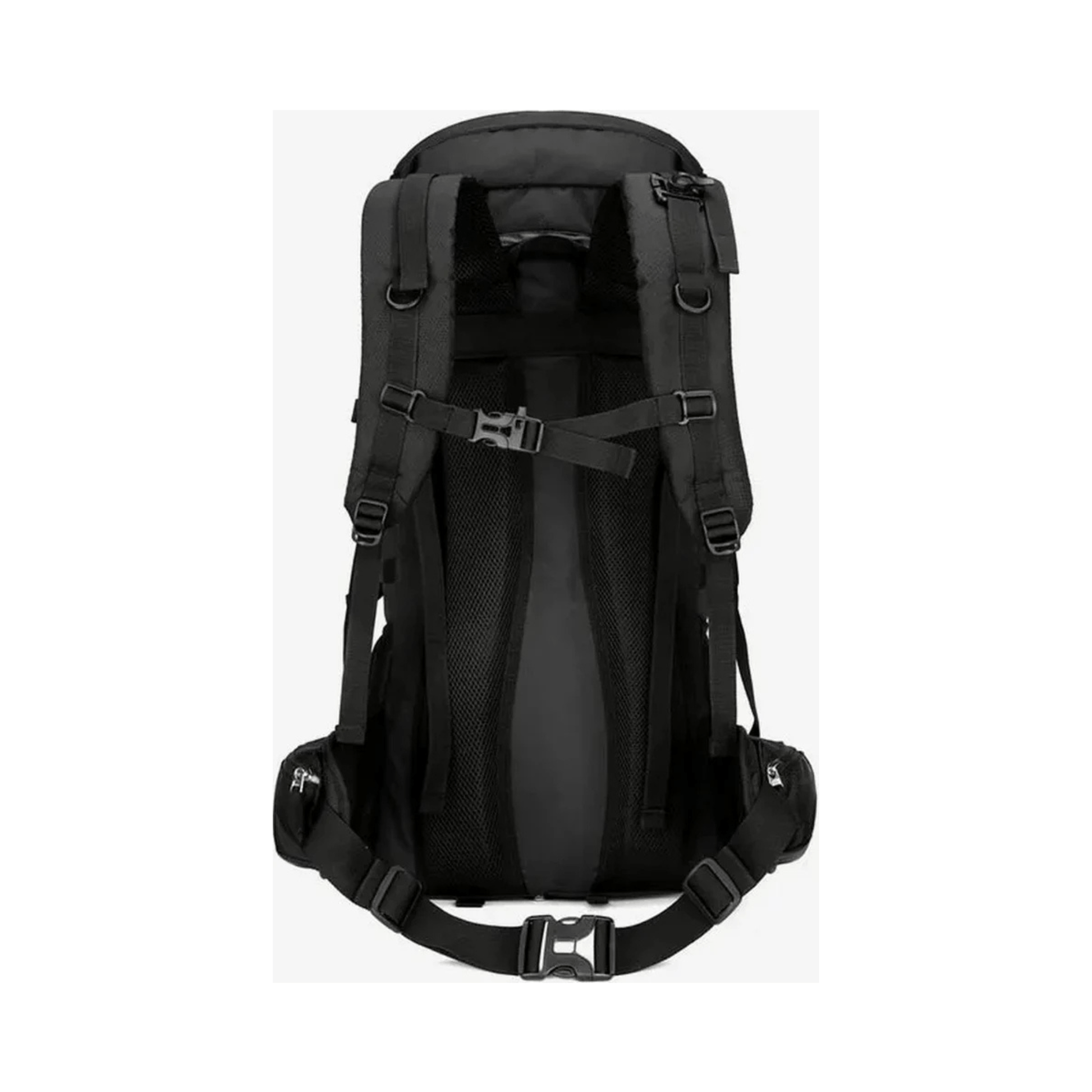 CarryQuest® - 60L - Hiking Rugzak - Rugzak - Waterdicht - Duurzaam - Nylon - Wandelen - Zwart