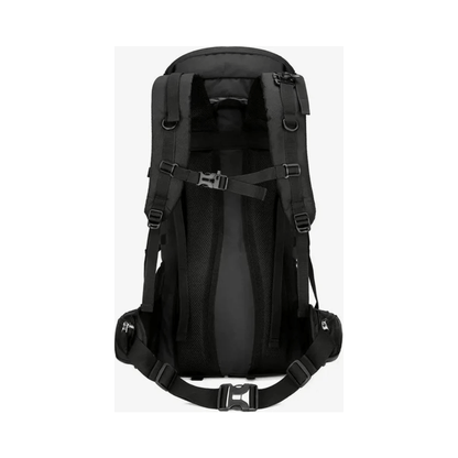 CarryQuest® - 60L - Hiking Rugzak - Rugzak - Waterdicht - Duurzaam - Nylon - Wandelen - Zwart