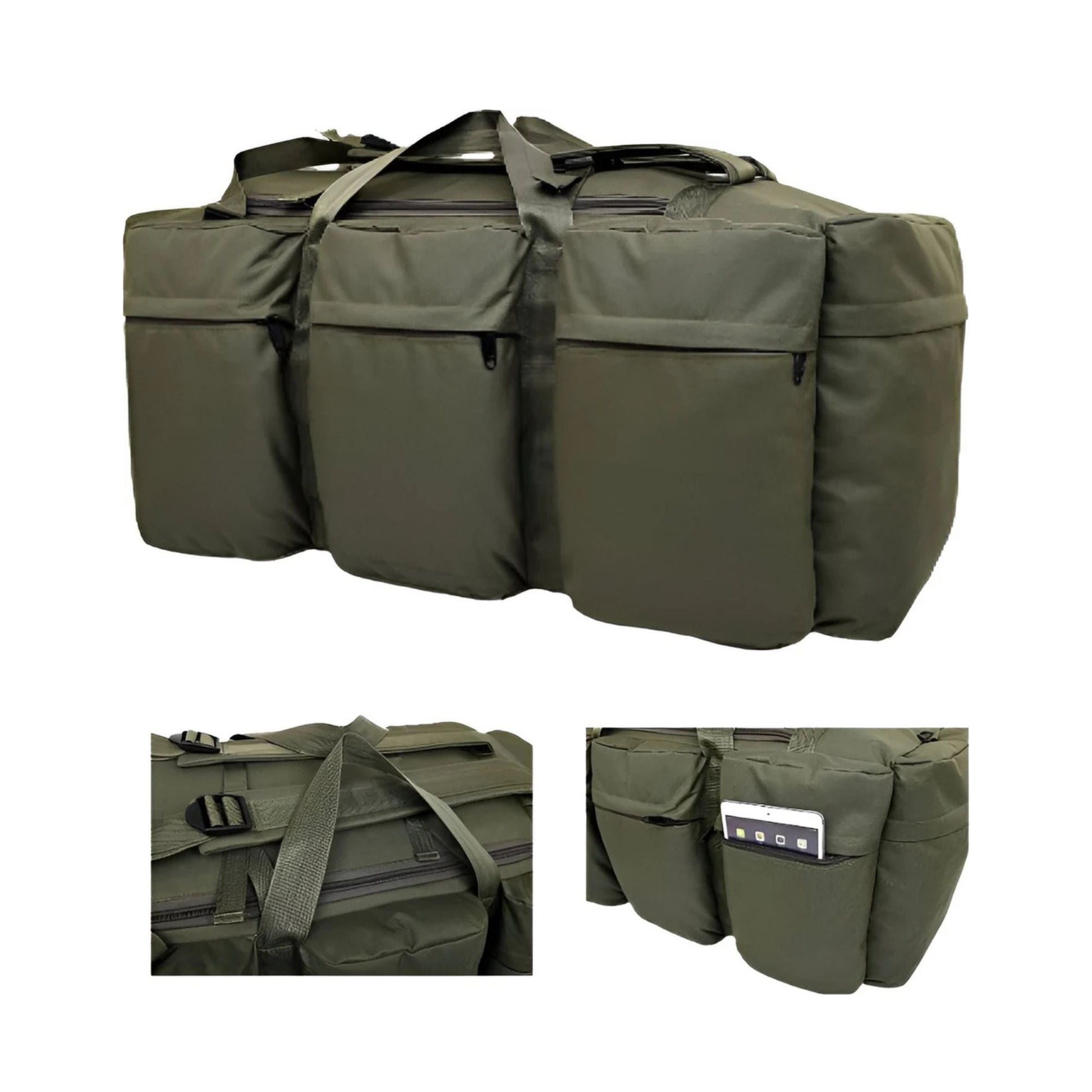 CarryQuest® - 90L Backpacks - Wandelrugzak - Hiking backpack Organizer - 90 Liter - Groen