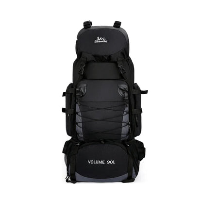 CarryQuest® - 90L - Waterdichte - Wandelen - Camping - Rugzak - Backpacks - 90 Liter - Zwart