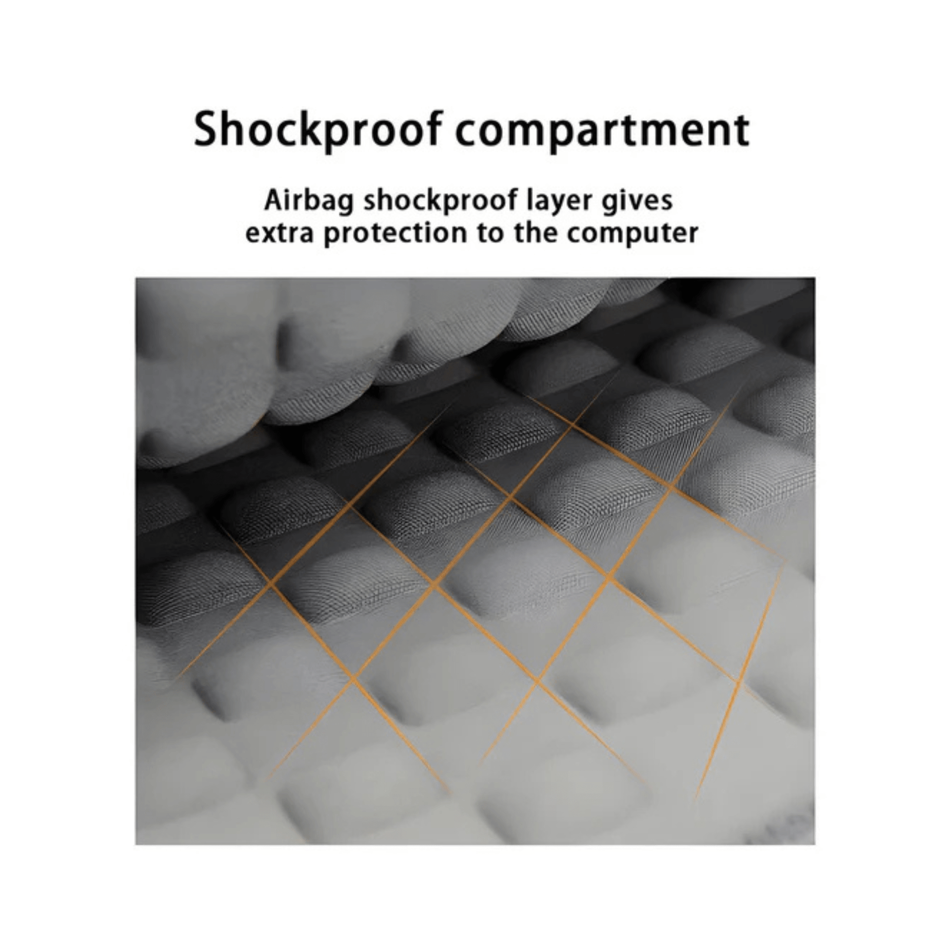 CarryQuest® - Schouderhandtas voor 17 - 17.3 inch Laptops - Hoogwaardig polyester - Grijs