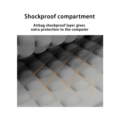CarryQuest® - Schouderhandtas voor 17 - 17.3 inch Laptops - Hoogwaardig polyester - Zwart