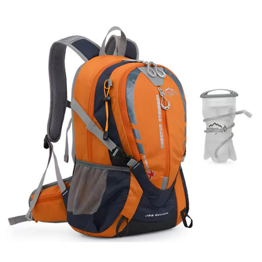 CarryQuest® - Bergbeklimmen Hydratatie Rugzak 25L + 2L Waterzak - Wandel Rugzak - Oranje