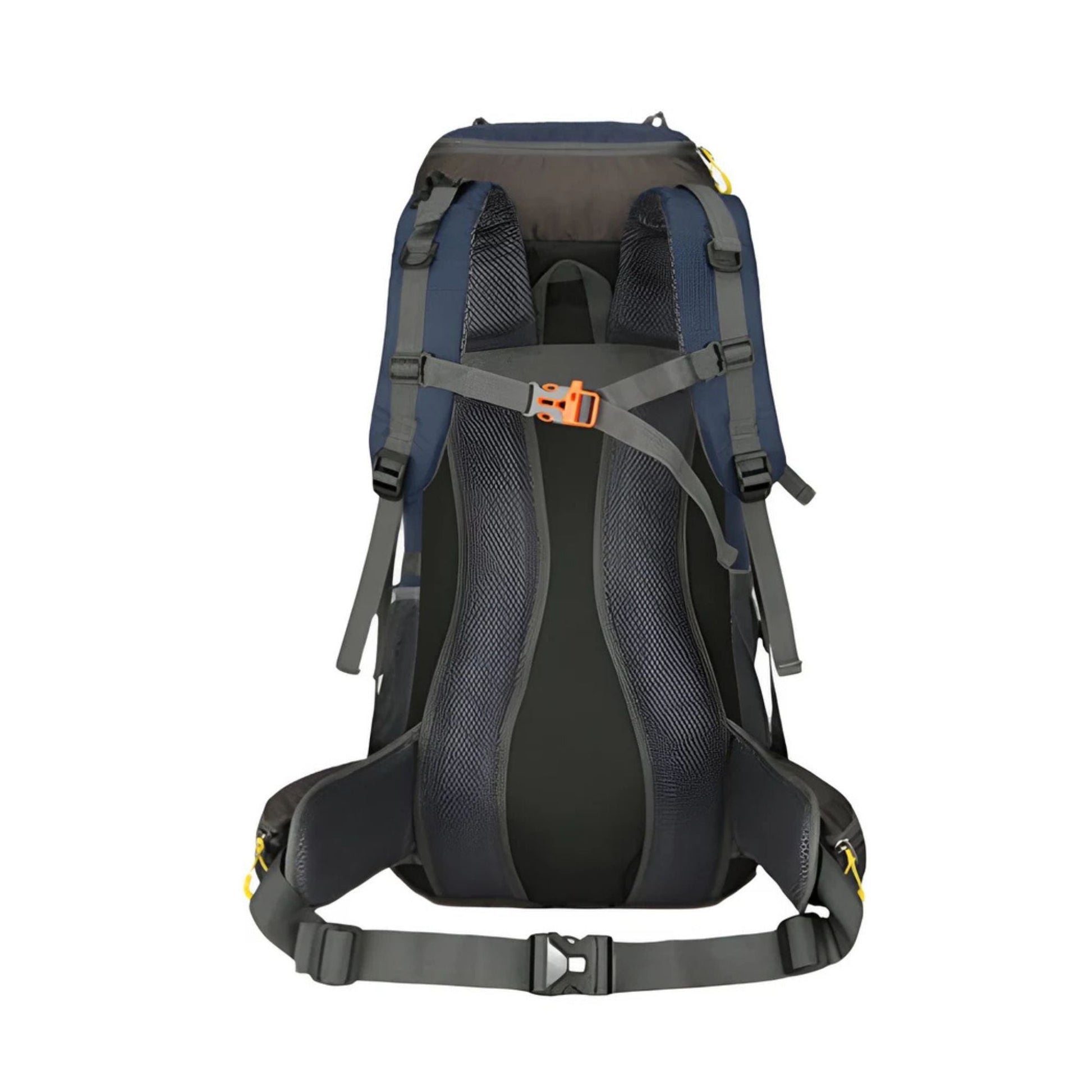 CarryQuest® - Bergbeklimming Rugzak 70L - Waterdicht Nylon + Regenhoes - Schoudertas - Donker Blauw