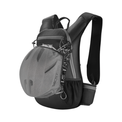 CarryQuest® - Fietsrugzak - Ultralicht 16L Backpack - 1.5L Clip water Bag - Waterbestendig - Groen