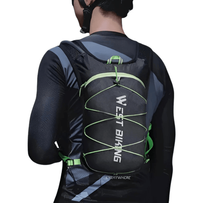 CarryQuest® - Fietsrugzak - Ultralicht 7L - Waterbestendig - Groen