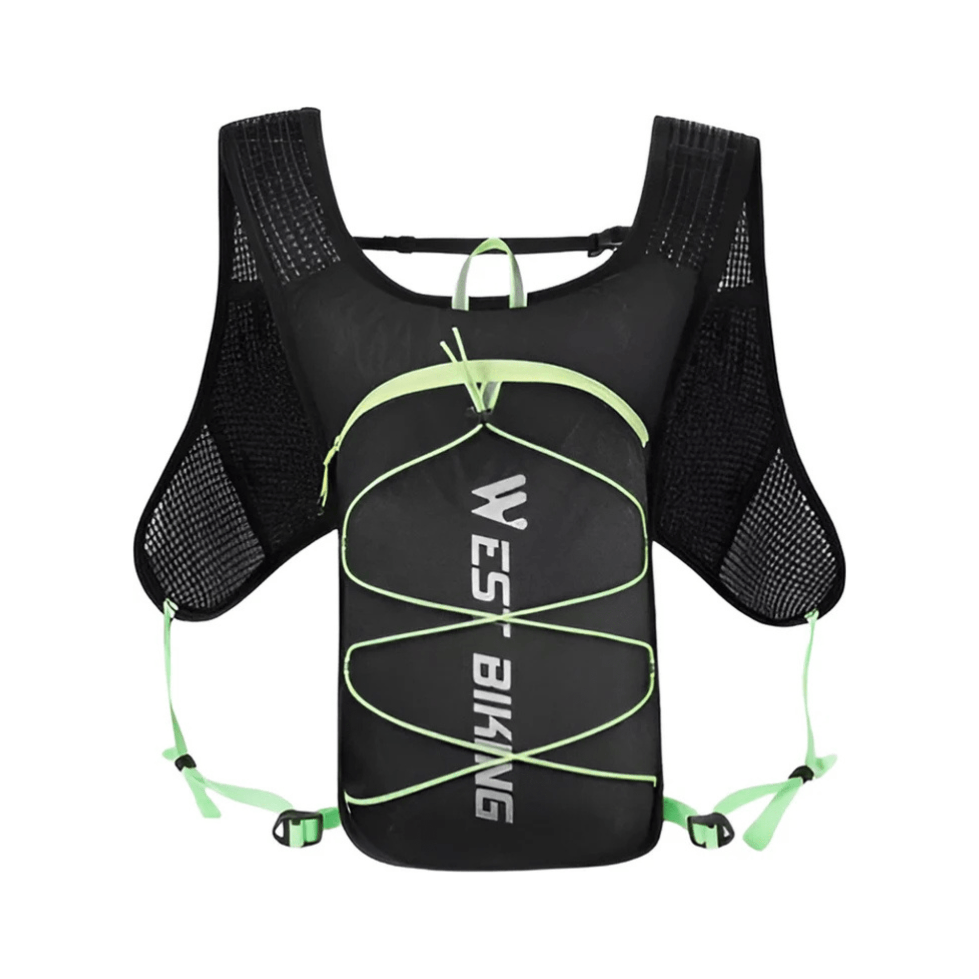 CarryQuest® - Fietsrugzak - Ultralicht 7L - Waterbestendig - Groen