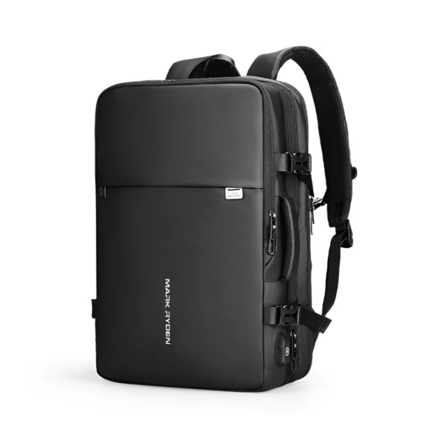 CarryQuest® - Grote Herenrugzak 40L - Laptopvak 17,3" - USB - Laptop Rugzak - Grijs