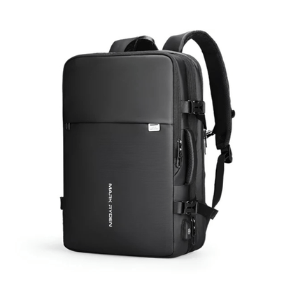 CarryQuest® - Grote Herenrugzak 40L - Laptopvak 17,3" - USB - Laptop Rugzak - Grijs
