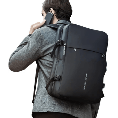CarryQuest® - Grote Herenrugzak 40L - Laptopvak 17,3" - USB - Laptop Rugzak - Groen