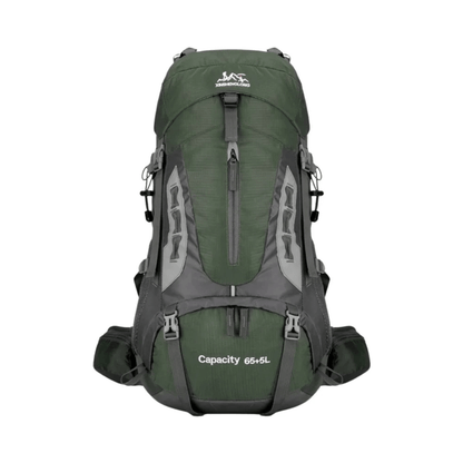 CarryQuest® - Grote Lichtgewicht Nylon Hiking - Voor - Groen