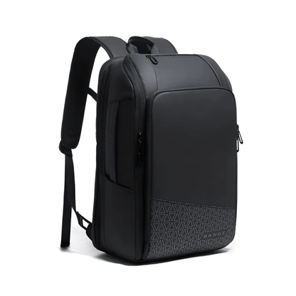 CarryQuest® - Heren Laptop Reistas 15.6" - Anti - Diefstal & Waterbestendig - USB - Zwart