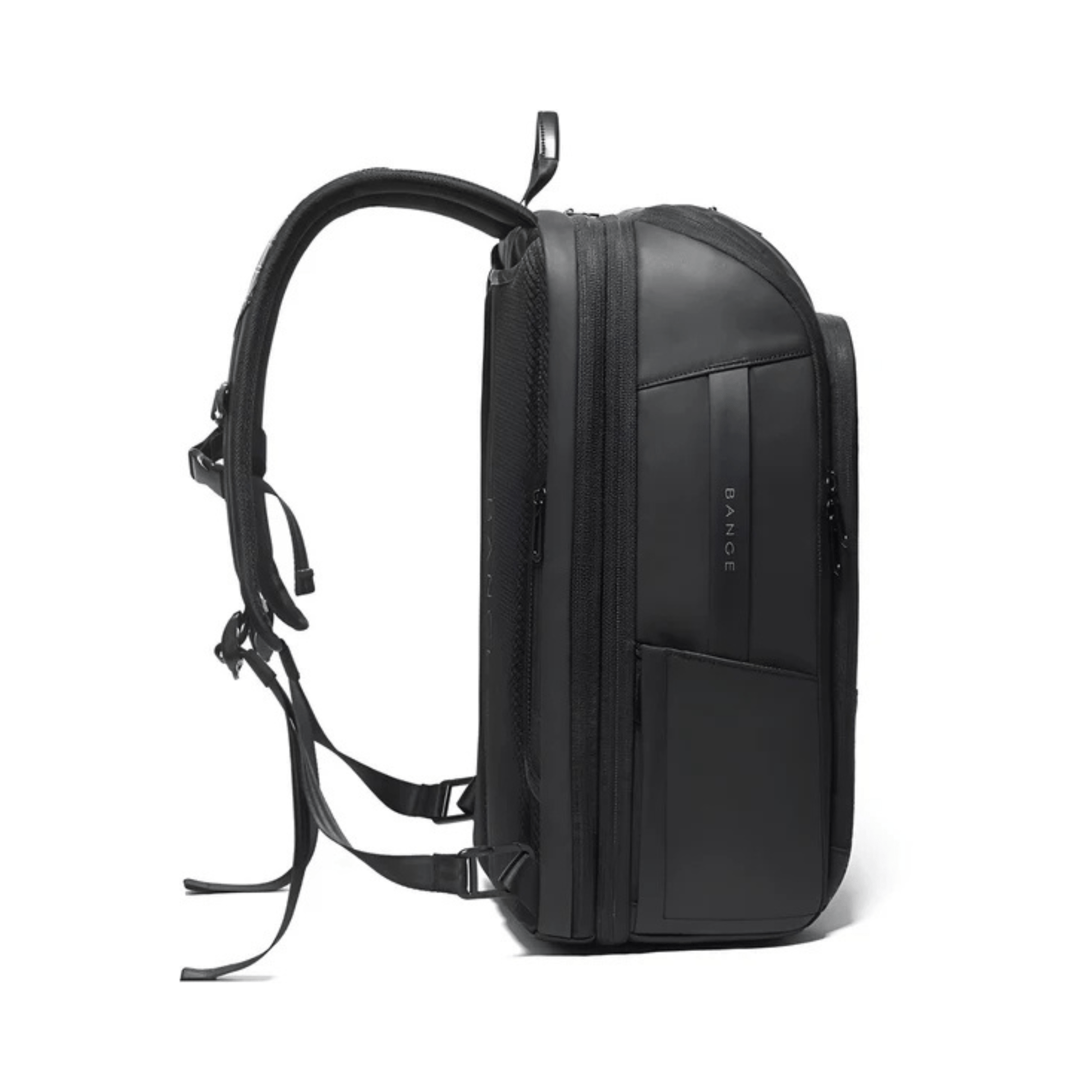 CarryQuest® - Heren Laptop Reistas 15.6" - Anti - Diefstal & Waterbestendig - USB - Zwart