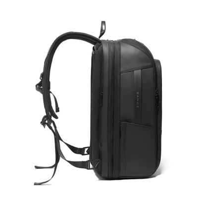 CarryQuest® - Heren Laptop Reistas 15.6" - Anti - Diefstal & Waterbestendig - USB - Zwart