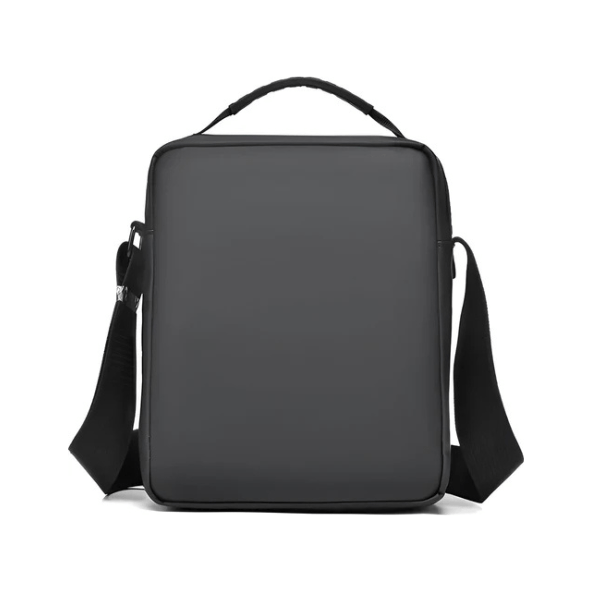 CarryQuest® - Heren Schoudertas - Waterdicht Crossbody Tas - Handtas - PU Leer - Zwart