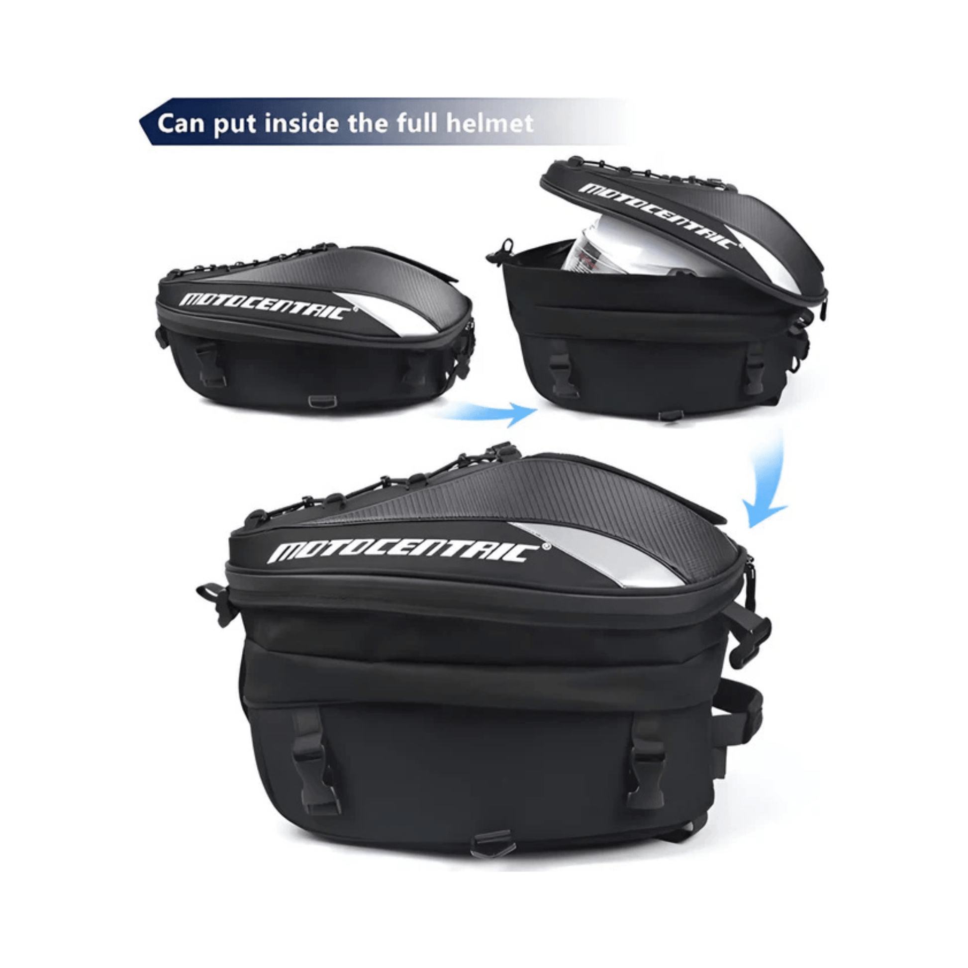 CarryQuest® - Hoogwaardige Waterdicht - 37L Capaciteit - waterdicht Oxford stof - Grijs