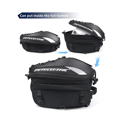 CarryQuest® - Hoogwaardige Waterdicht - 37L Capaciteit - waterdicht Oxford stof - Grijs