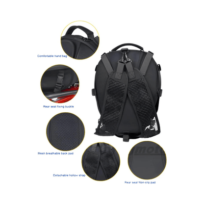 CarryQuest® - Hoogwaardige Waterdicht - 37L Capaciteit - waterdicht Oxford stof - Grijs