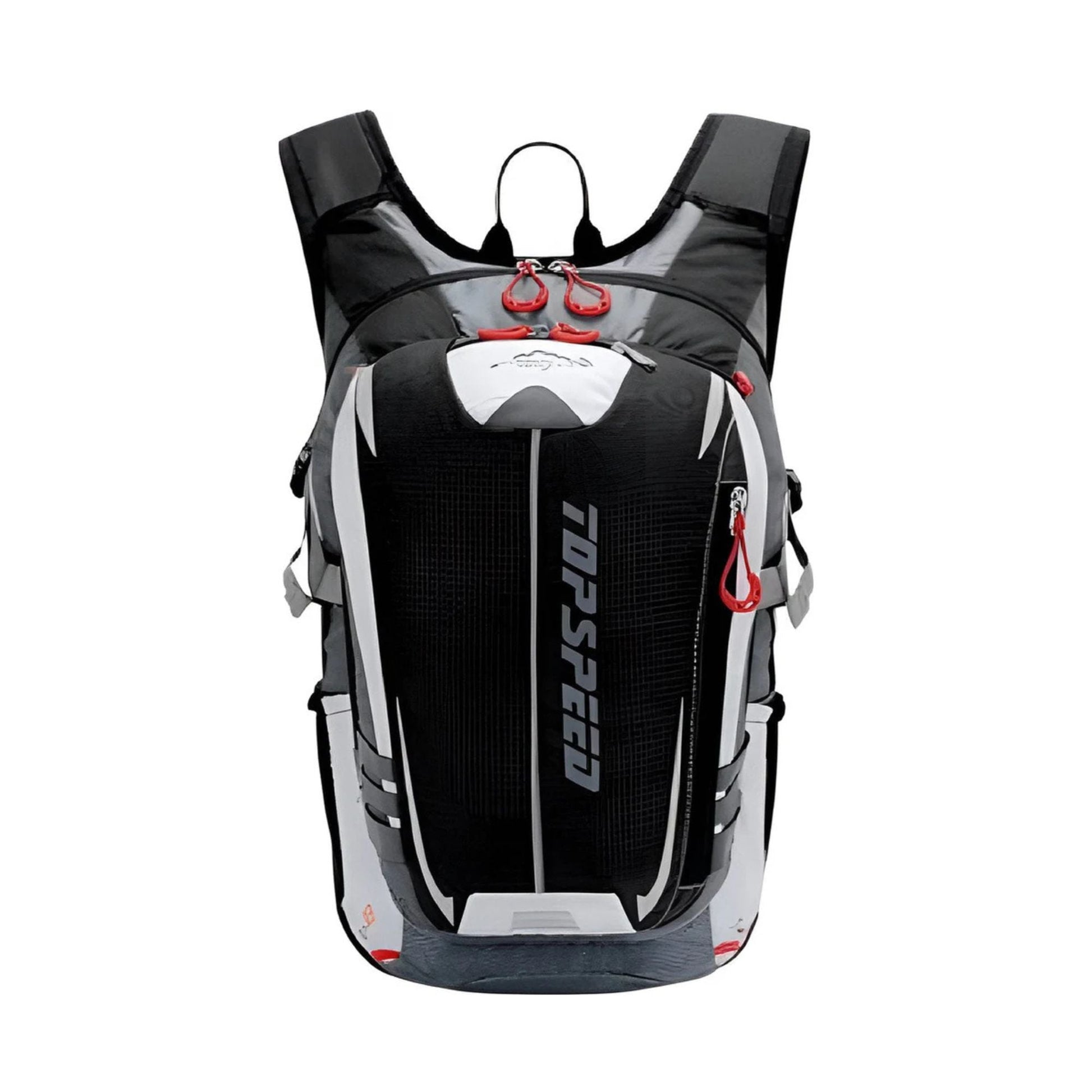 CarryQuest® - Hydratatie Rugzak voor Fietsen - 18L Volume + 2L Waterzak - Waterdicht Nylon - Wandelrugzak - Zwart