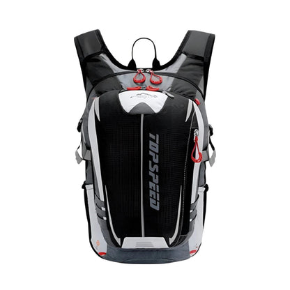 CarryQuest® - Hydratatie Rugzak voor Fietsen - 18L Volume + 2L Waterzak - Waterdicht Nylon - Wandelrugzak - Zwart
