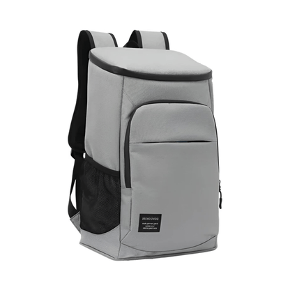 CarryQuest® - Ideaal voor Picknicks - Lekvrij & Duurzaam - Voedsel Drank Opbergtas - Grijs