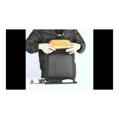 CarryQuest® - Laptop Rugzak - USB Oplaadfunctie - 35L - Laptopvak tot 15.6 inch - Grijs