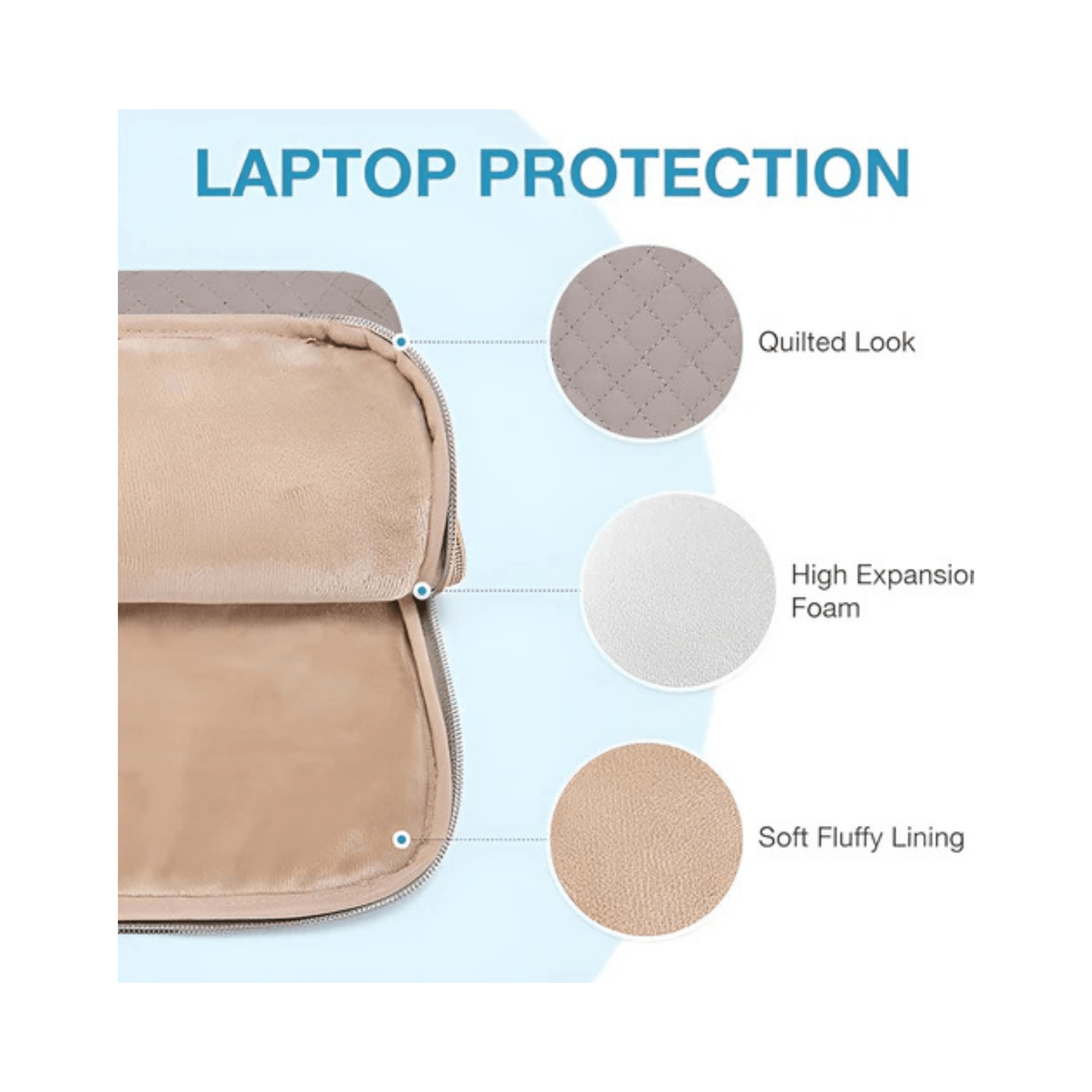 CarryQuest® - Laptoptas - Multifunctionele Laptop Messenger Tas - 15.6 inch MacBook Pro/Air - Grijs