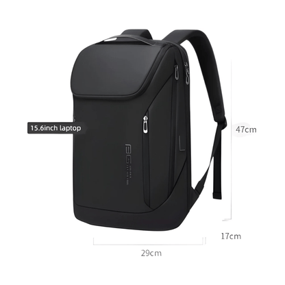 CarryQuest® - Laptoptas - Rugzak - Business - Waterdicht - Backpacks - Zwart