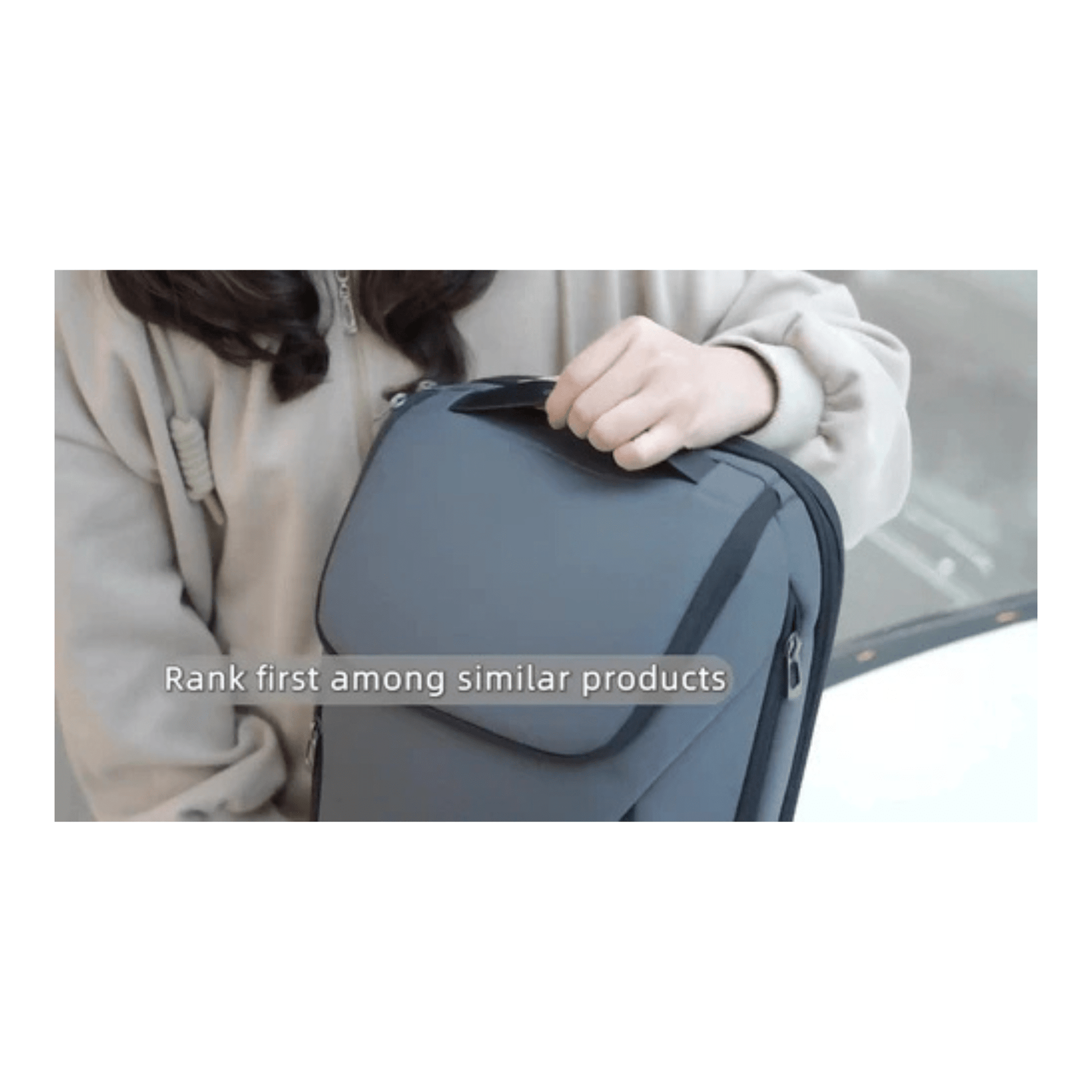 CarryQuest® - Laptoptas - Rugzak - Business - Waterdicht - Backpacks - Zwart