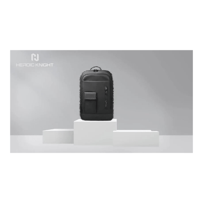 CarryQuest® - Laptoptas - Rugzak - Mannen - 15.6 Inch - Waterdicht - Lichtgewicht - Zwart