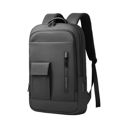 CarryQuest® - Laptoptas - Rugzak - Mannen - 15.6 Inch - Waterdicht - Lichtgewicht - Zwart